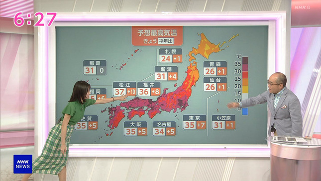 赤木野々花 おはよう日本 2