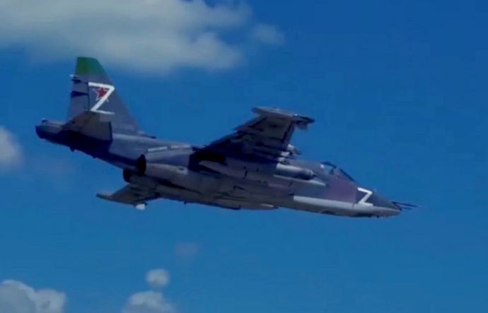 russian-su-25-carried-out-airstrikes