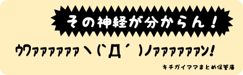 その神経が分からん!