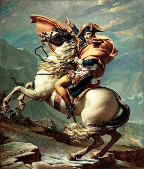 David_-_Napoleon_crossing_the_Alps_-_Malmaison1