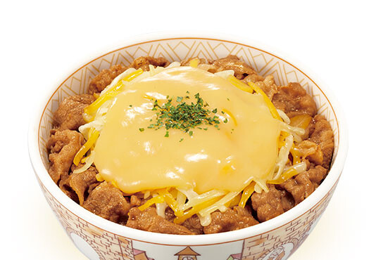 チーズ牛丼