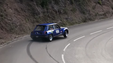 Renault 5 Turbo CRAZY Driving