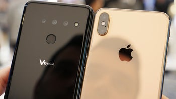 LG G8 and LG V50 versus the iPhone XS Max: first look!