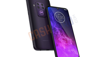 Motorola One Pro renders appear showing off a quad-camera setup, in-display fingerprint scanner