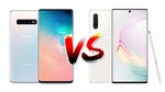 Samsung Galaxy Note 10 vs Galaxy S10+: main differences and new features