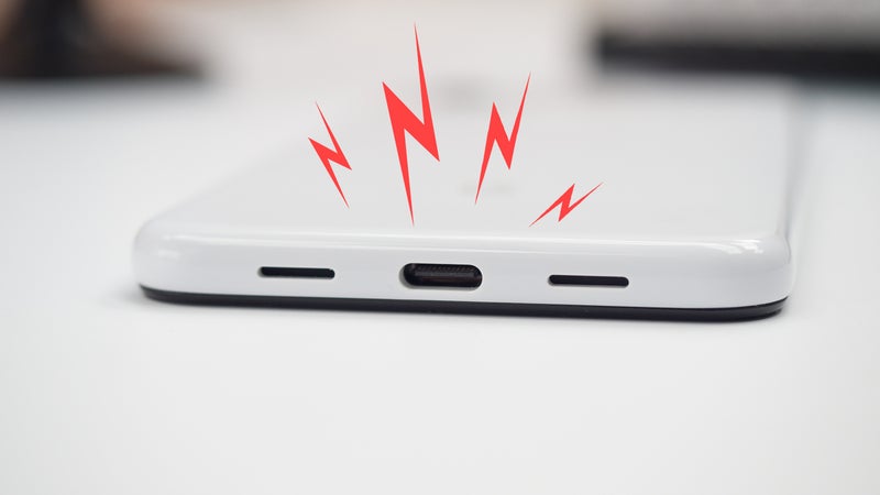 Android 10 sounds the alarm if the charging port is overheating or dirty