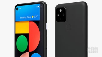 Google Pixel 4a (5G) press renders leak days before event