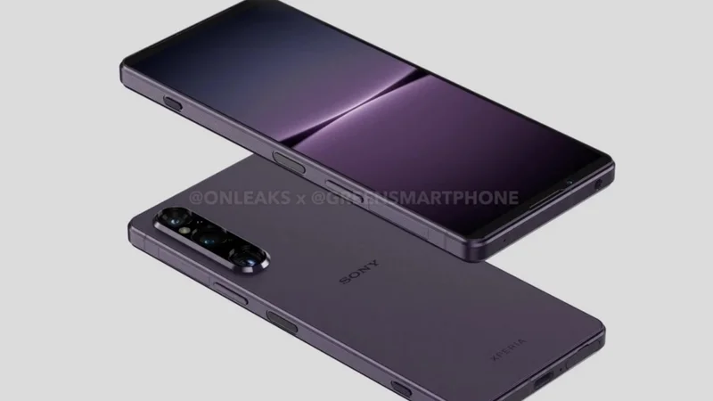 Sony Xperia 1 V billboard suggests use of new cutting-edge image sensor