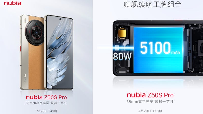 Camera-centric Nubia Z50S Pro to come with an overclocked Snapdragon 8 Gen 2