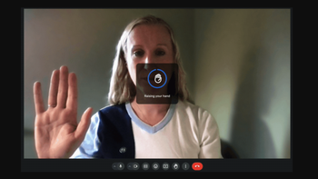 Google Meet rolls out gesture detection: Raise your hand without clicking a button
