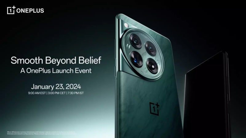 The OnePlus 12 and yes, the OnePlus 12R get an officially official global launch date