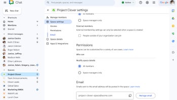 Google Chat rolls out a new way to manage emails