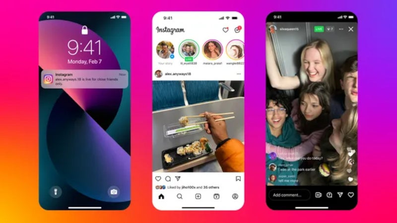 Instagram users can now livestream to close friends only