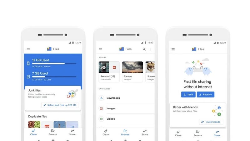 Google Files App gets new "Recents" carousel for faster file access