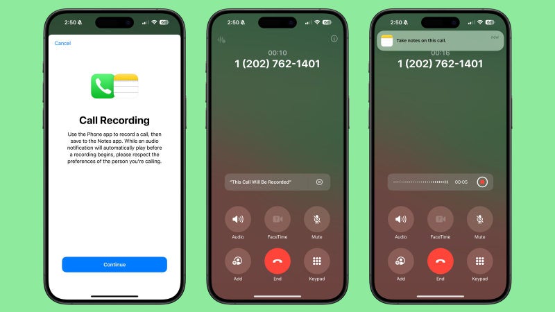 Older iPhones score phone call recording and live transcripts in latest iOS 18.1 beta