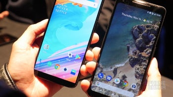 OnePlus 5T vs Google Pixel 2 XL: first look