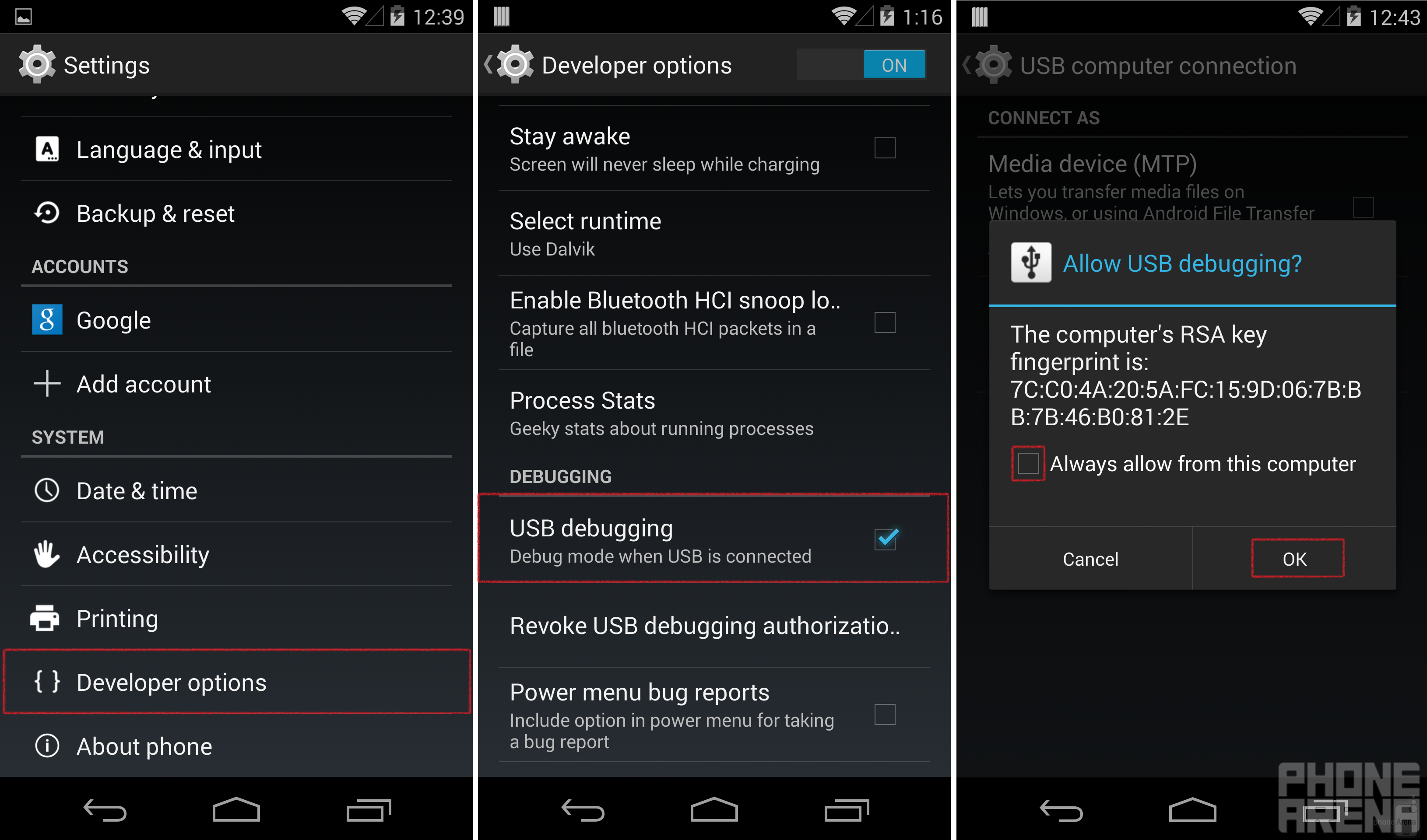 How to record your screen on Android 4.4 KitKat