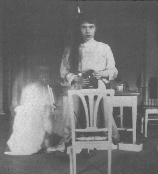 Grand Duchess Anastasia Nikolaevna self photographic portrait - Selfie - word of 2013, according to Oxford