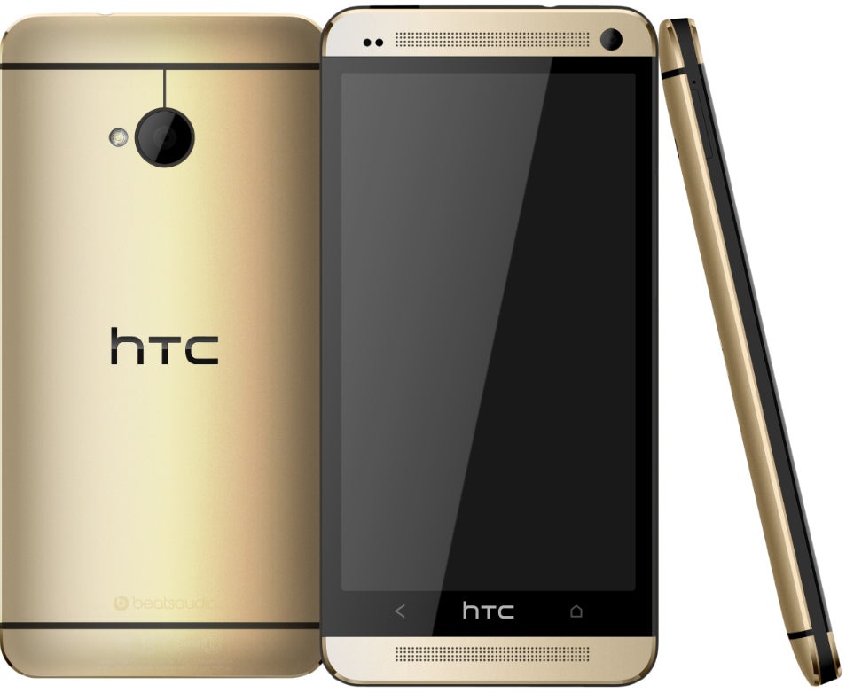 It&#039;s official: golden HTC One now a carat-free reality