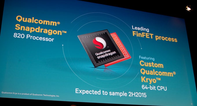 Snapdragon 820 unveiled: coming with Kryo CPU, Qualcomm&#039;s first custom 64-bit core