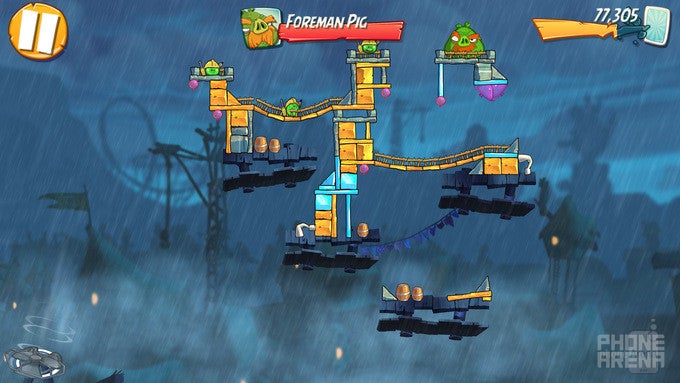 Foreman Pig - one of the many bosses in Angry Birds 2 - Angry Birds 2 Review: a fresh new take on a winning formula