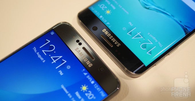 Samsung Galaxy S6 edge+ vs Samsung Galaxy Note5: first look