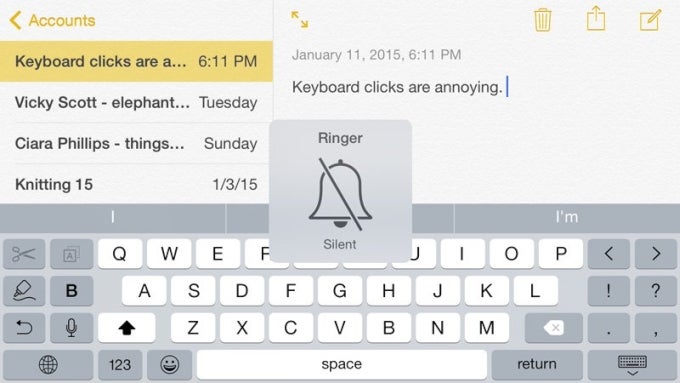 iPhone &amp; iPad 101: how to turn off the keyboard clicking sounds