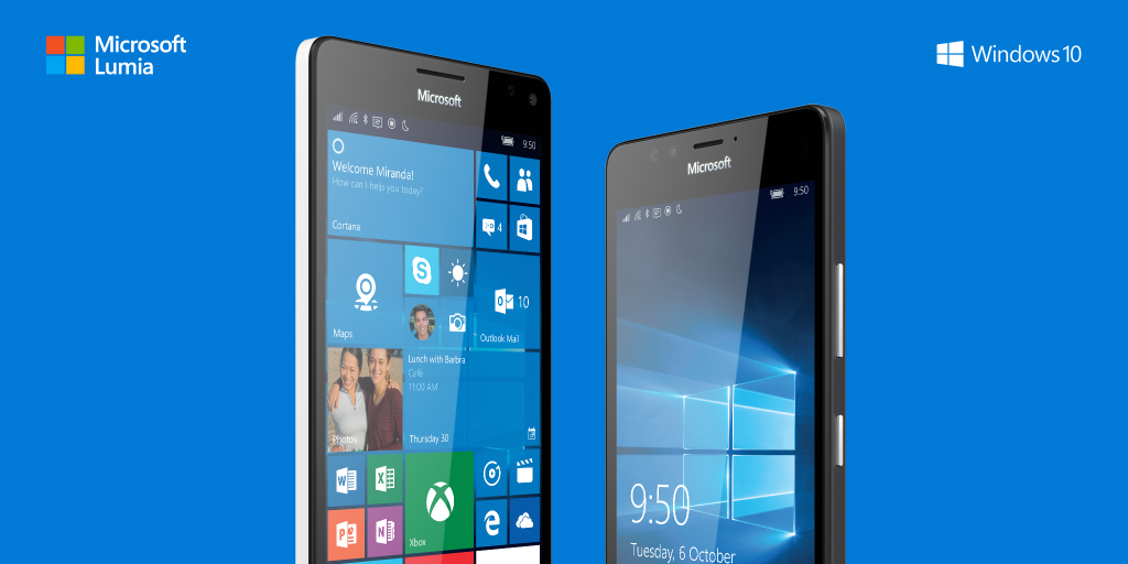 Microsoft Lumia 950, 950 XL size comparison vs Apple iPhone 6s, Samsung Galaxy, Nexus and more