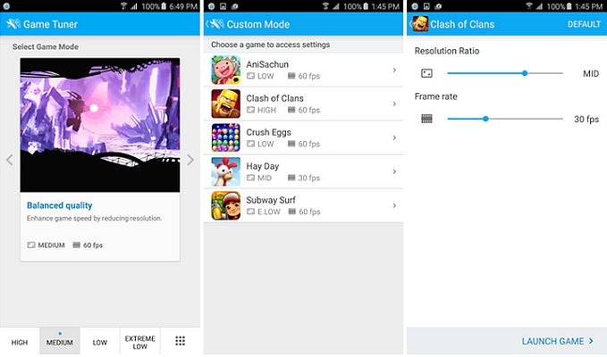 Samsung&#039;s Game Tuner app lets you tweak the resolution and framerate of Android games