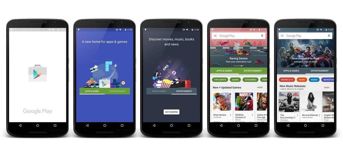 Google Play Store to soon reorganize the main navigation options