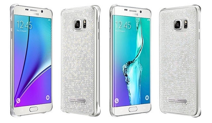 Swarovski&#039;s Crystal Silver cover for the Note5 and S6 edge+ - Samsung&#039;s Galaxy S6 edge+ and Galaxy Note5 get luxury accessories from Montblanc and Swarowski