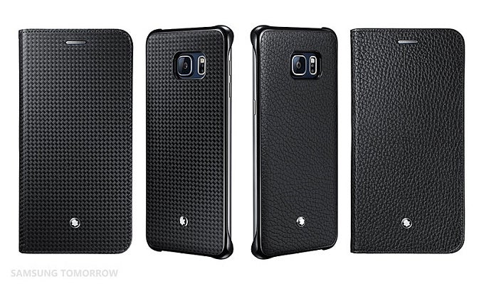 Samsung&#039;s Galaxy S6 edge+ and Galaxy Note5 get luxury accessories from Montblanc and Swarowski