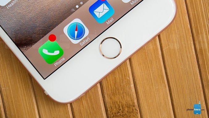 The physical home button of the iPhone 6s Plus - Analyst: there&#039;s a 50% chance for the Apple iPhone 7 to ditch the physical home button