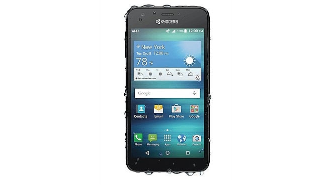The $100 Kyocera Hydro Air comes with LTE, is water resistant, and can also take a beating