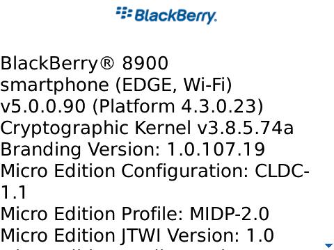 Leaked OS 5.0.0.90 for &#039;Berry&#039;s Curve 8900 and Bold 9000