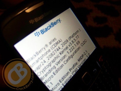 RIM and Verizon postpone BlackBerry Aries 8530 to February?