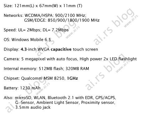 UPDATED: More rumors about HTC Leo. HTC Mega to succeed Touch 3G?