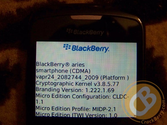 Leaked spec sheet reveals Wi-Fi and more on Verizon&#039;s BlackBerry Curve 8530