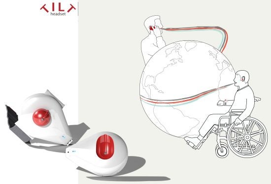 &quot;Tilt&quot; headset concept aims to aid those who are disabled