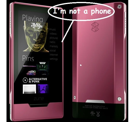 Microsoft kills the Zune phone rumors