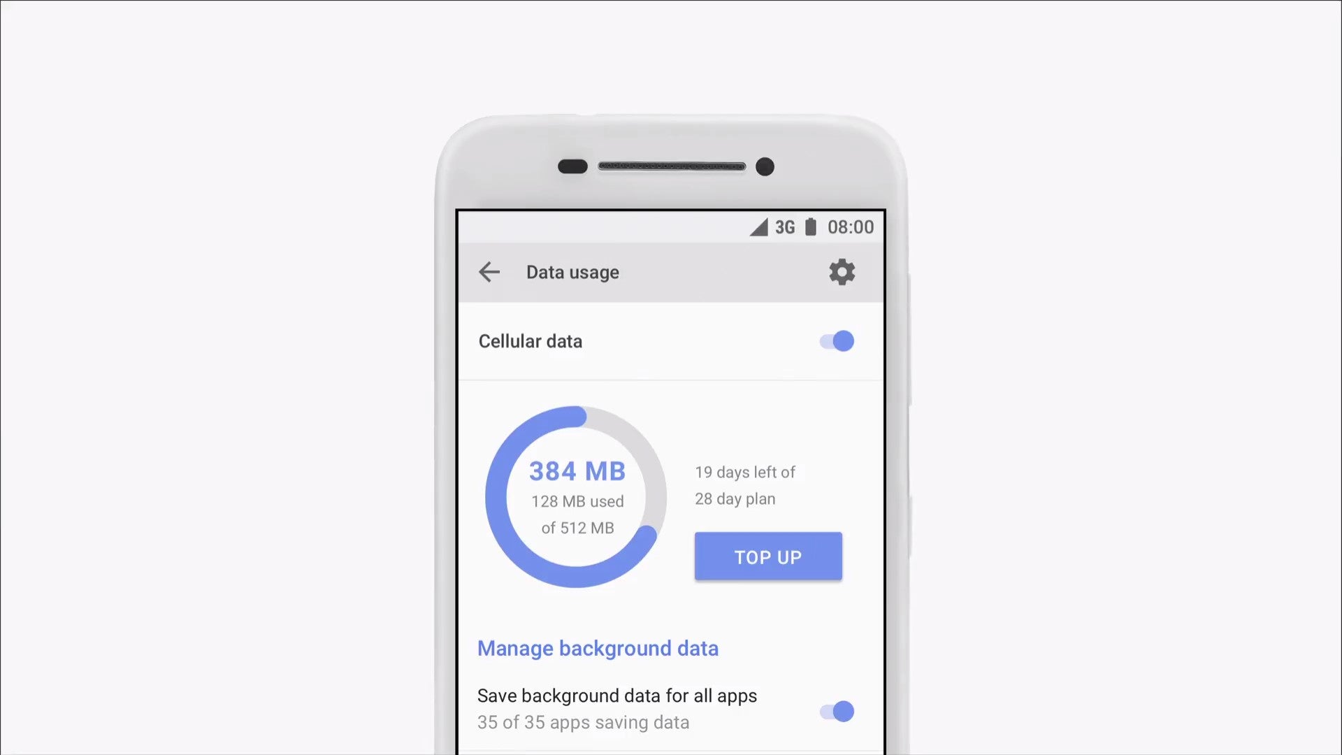 Android&#039;s new, easily-accessible data management feature - Google announces Android Go, a new set of features and apps for low-end devices