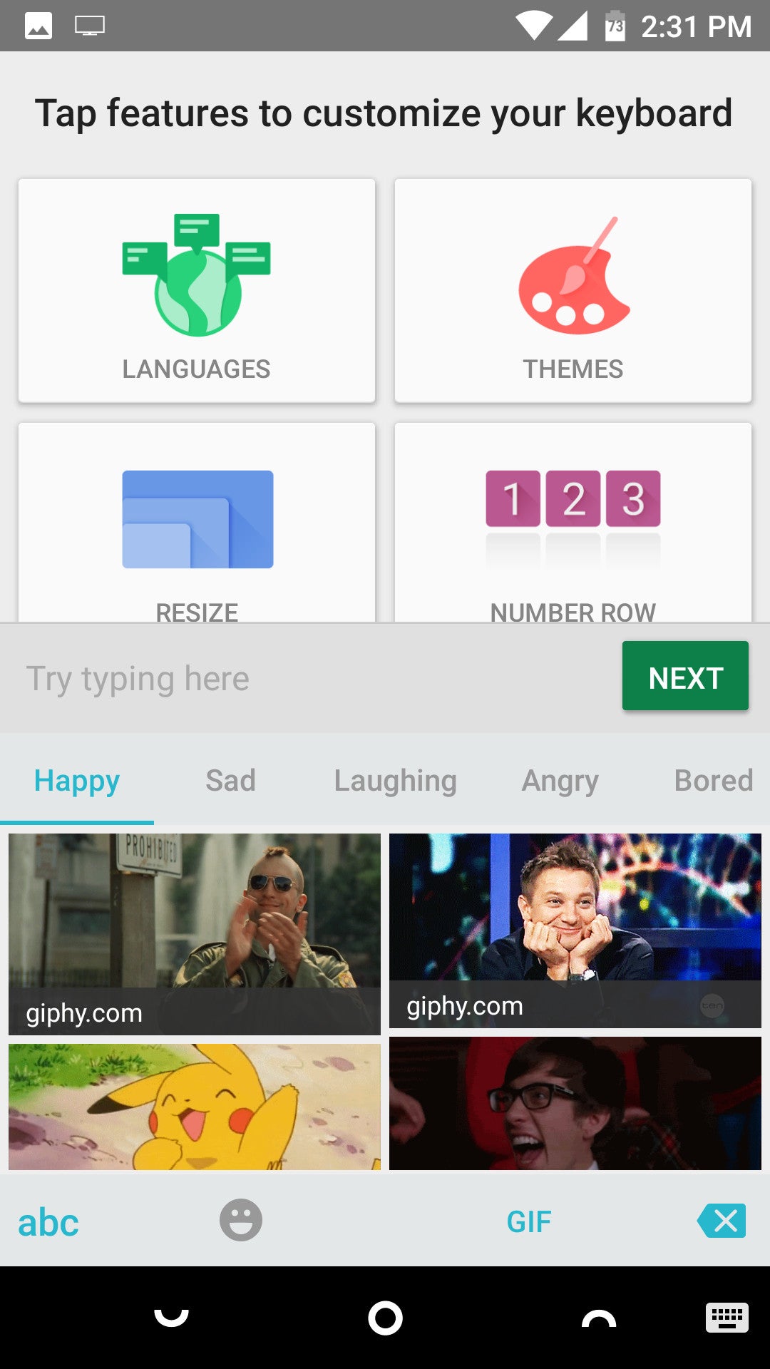 SwiftKey gains GIF support, new keyboard shortcuts, more languages in newest update