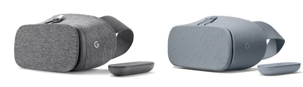 Old vs new - Google&#039;s new Daydream View VR headset leaks out: new materials, slightly higher price