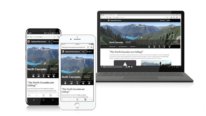 Continue on PC may be just a fancy name for webpage syncing across devices, but we&#039;ll take it - Microsoft Edge on iOS is official and available for testing now, Android version coming soon