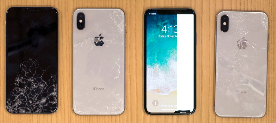 Tests conducted by Square Trade show that the Apple iPhone X is easy to break and is expensive to repair - SquareTrade finds that the Apple iPhone X is fragile and costly to repair