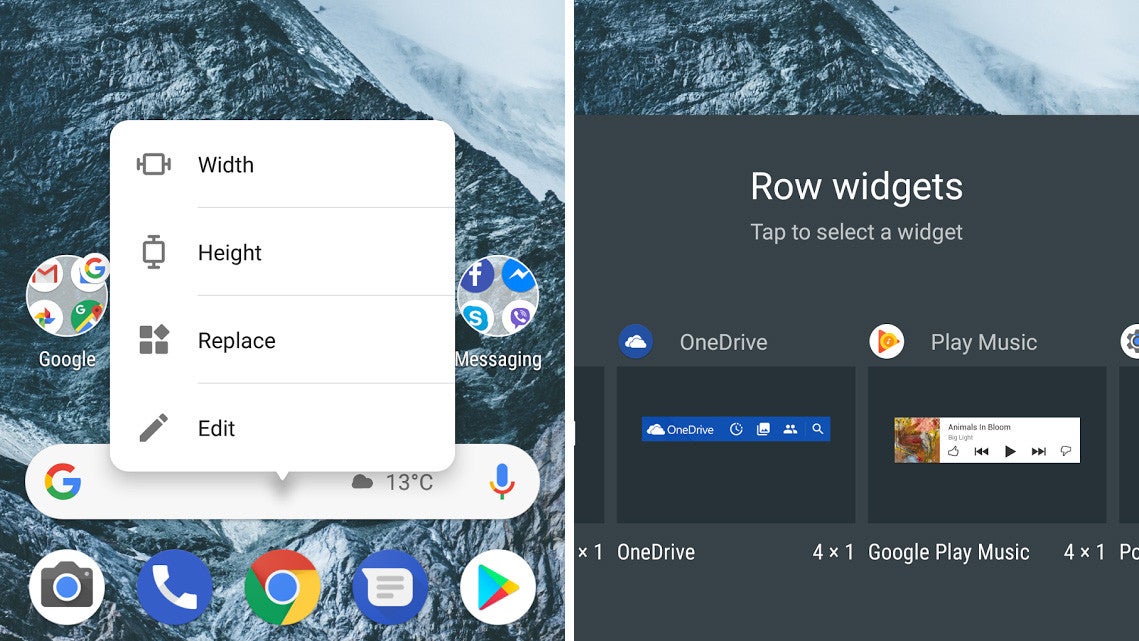 Nova Launcher adds support for custom Oreo-style dock widgets in latest update