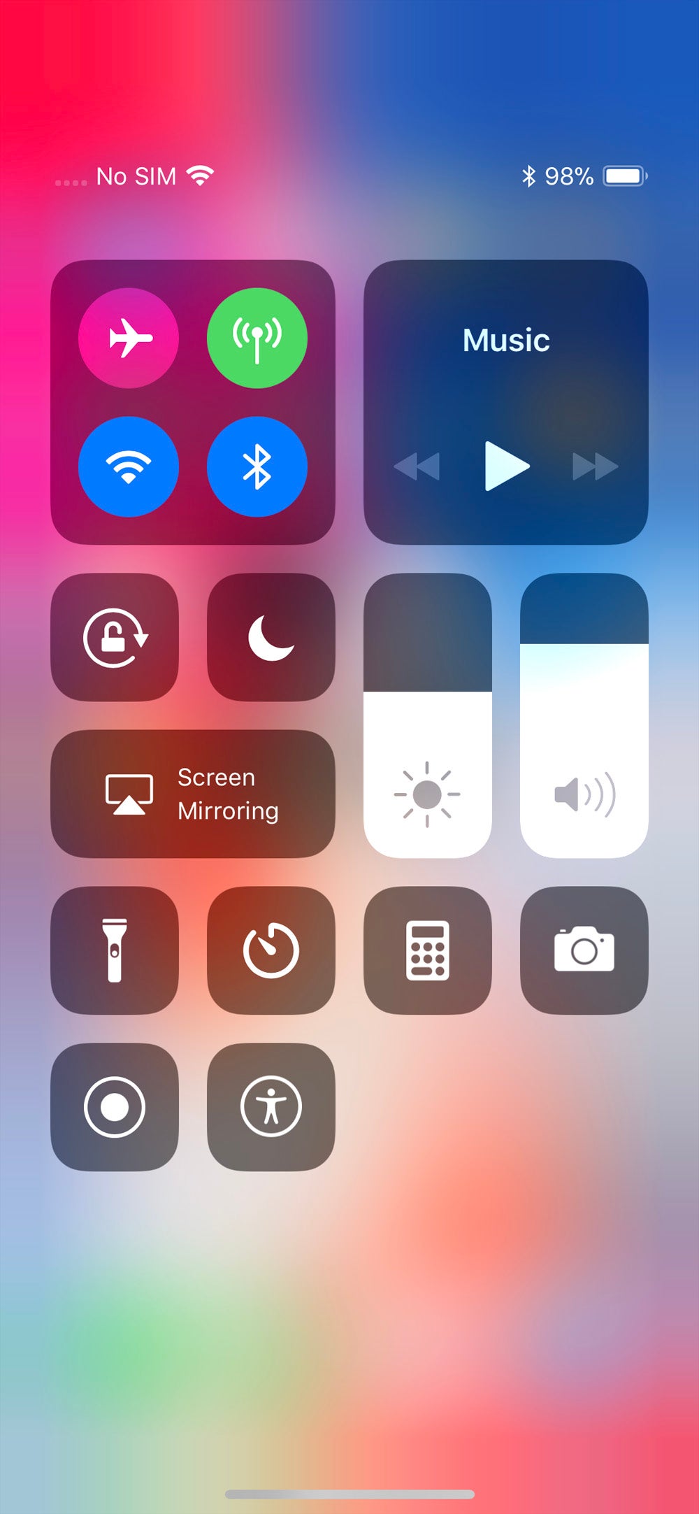 Battery percentage is still visible in Control Center - How to check battery percentage on the Apple iPhone X