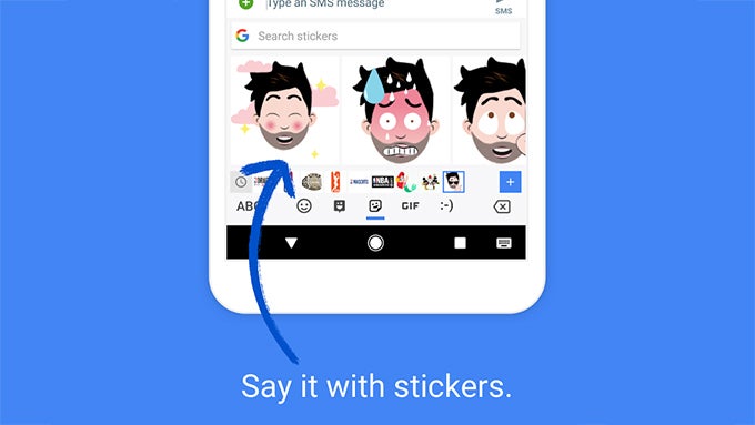 Gboard updated with sticker pack support, 40 new languages