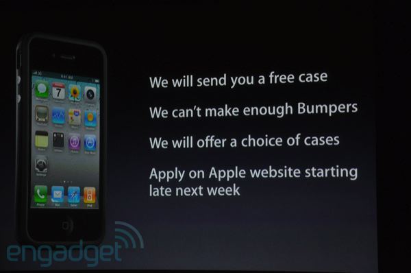 UPDATED:Apple press conference: 3 million iPhone 4&#039;s sold and free cases for all