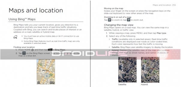 Leaked user guide for the HTC Merge hints to a Droid-less branding